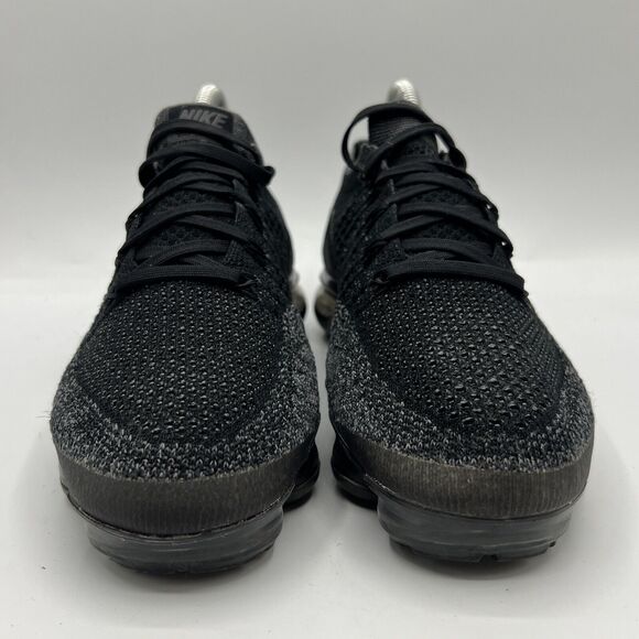 Nike Air Vapormax Flyknit Triple Black Grey Womens Size 6.5 Running 849557-006 - Picture 2 of 11